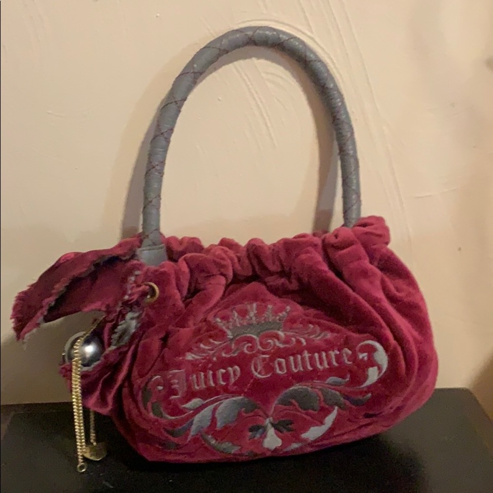 Juicy Couture velvet bag!